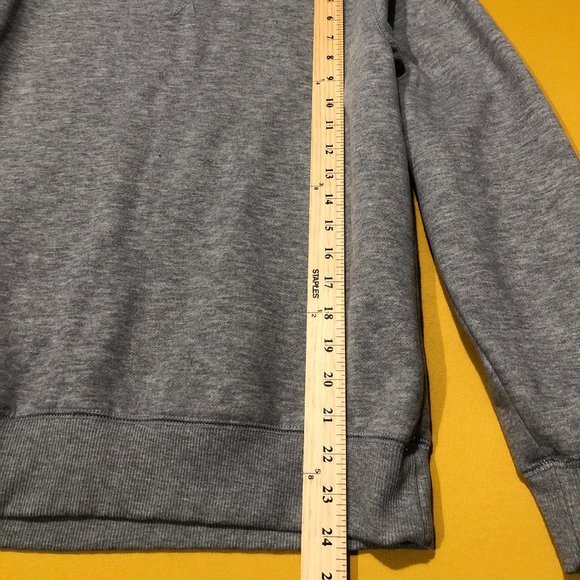 Starting Point Womens M Gray Ultrasoft Fleece Long Sleeve Crew Neck Sweatshirt - Picture 4 of 6